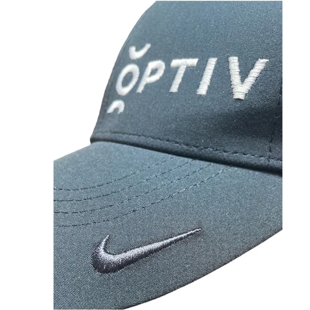 Nike Hat Dri-Fit Legacy91 Black White Casual Baseball Cap Optiv